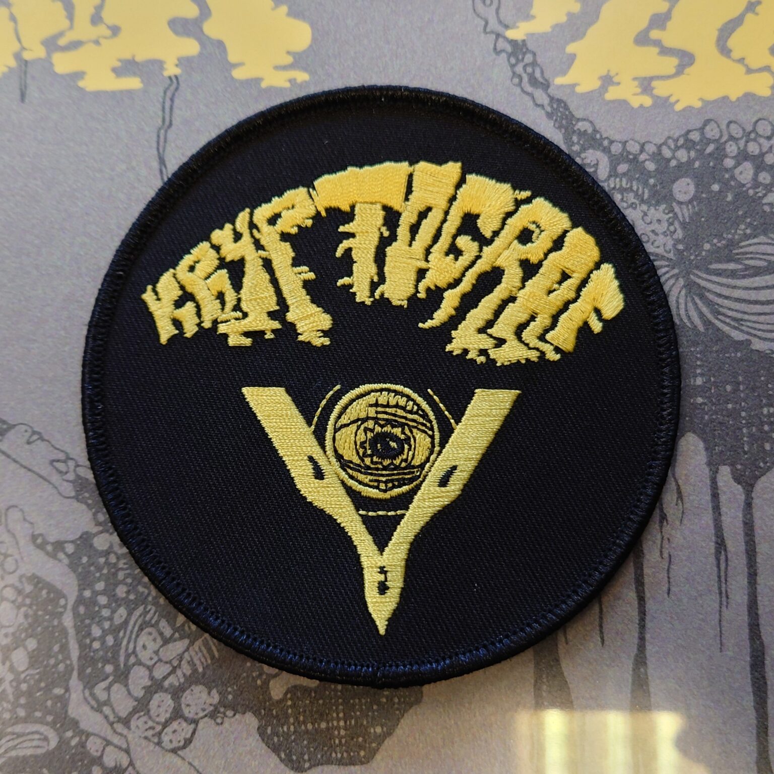 King Diamond - Logo Patch 10cm X 7cm - EBay